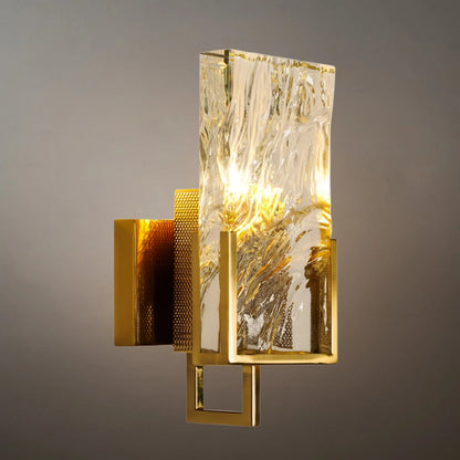 Lunara Art Deco Crystal Wall Lamp 