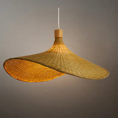 Bamburo Vintage Rattan Pendant Light