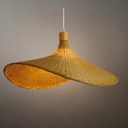 Bamburo Vintage Rattan Pendant Light