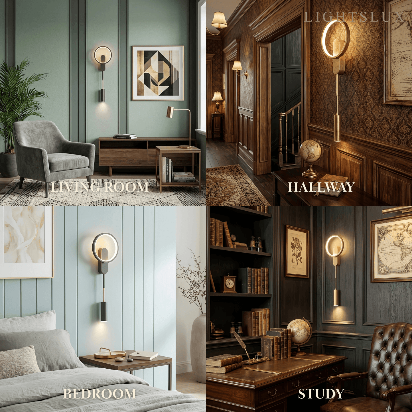 Lunara Minimalist Wall Lamp