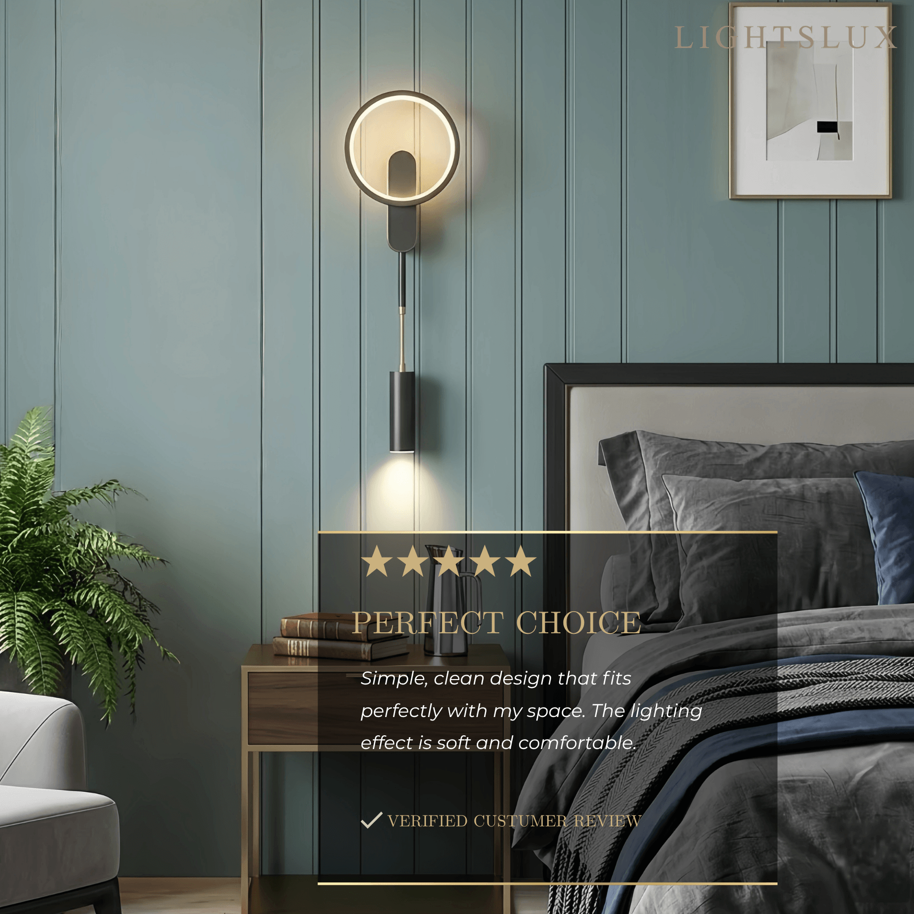Lunara Minimalist Wall Lamp