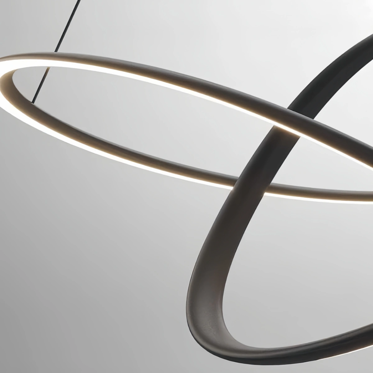 Lunara Minimalist Ring Chandelier