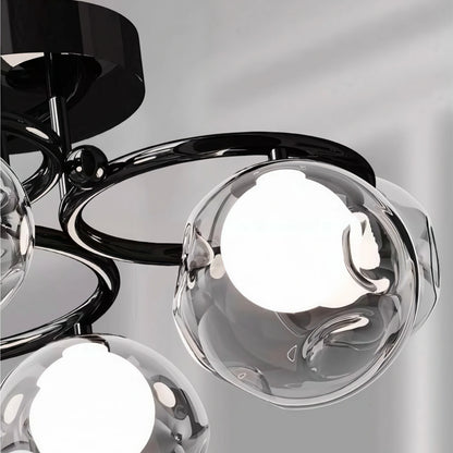 Stellar Modern Semi-Flush Ceiling Light