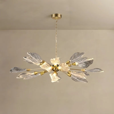 Organic_Chandelier_Gold_Branch_Metal_Resin_for_Living_Room