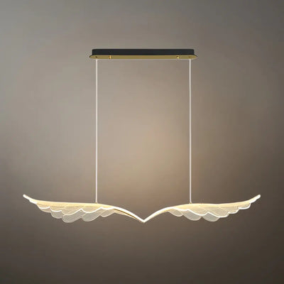 Modern Nordic Pendant Light — Metal & Acrylic Black Gold