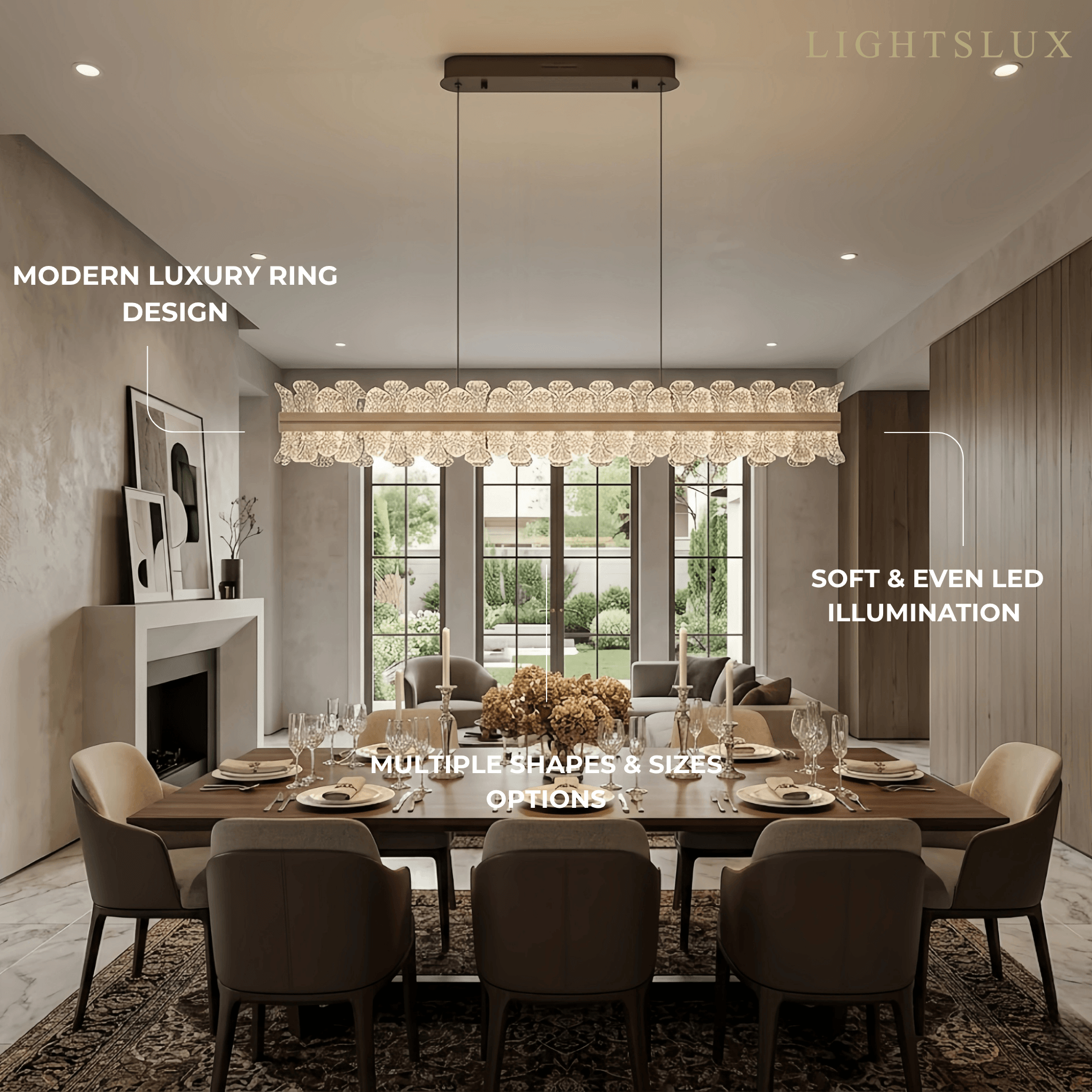Velora Modern Pendant Chandelier 
