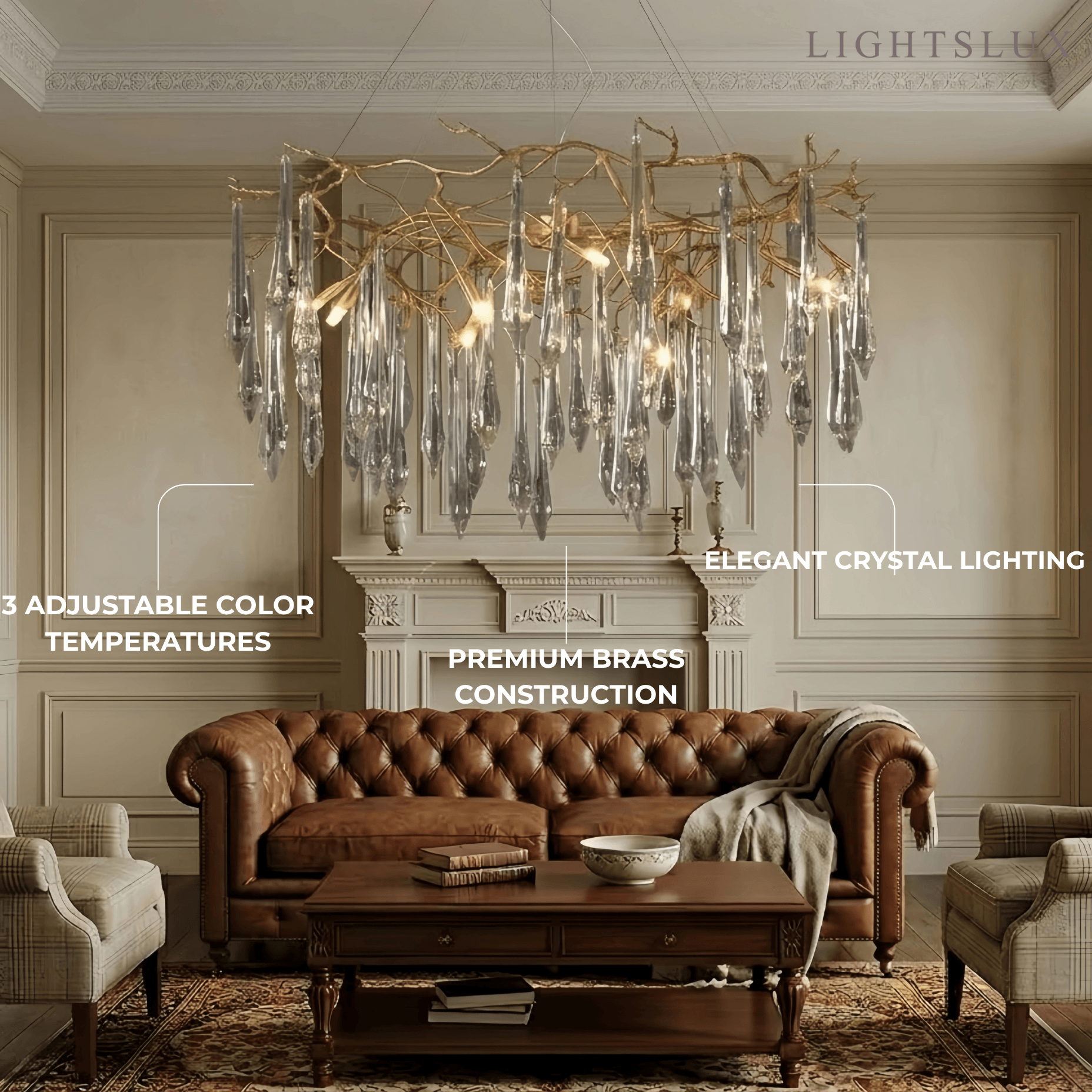 Excelis Elegant Branch Chandelier