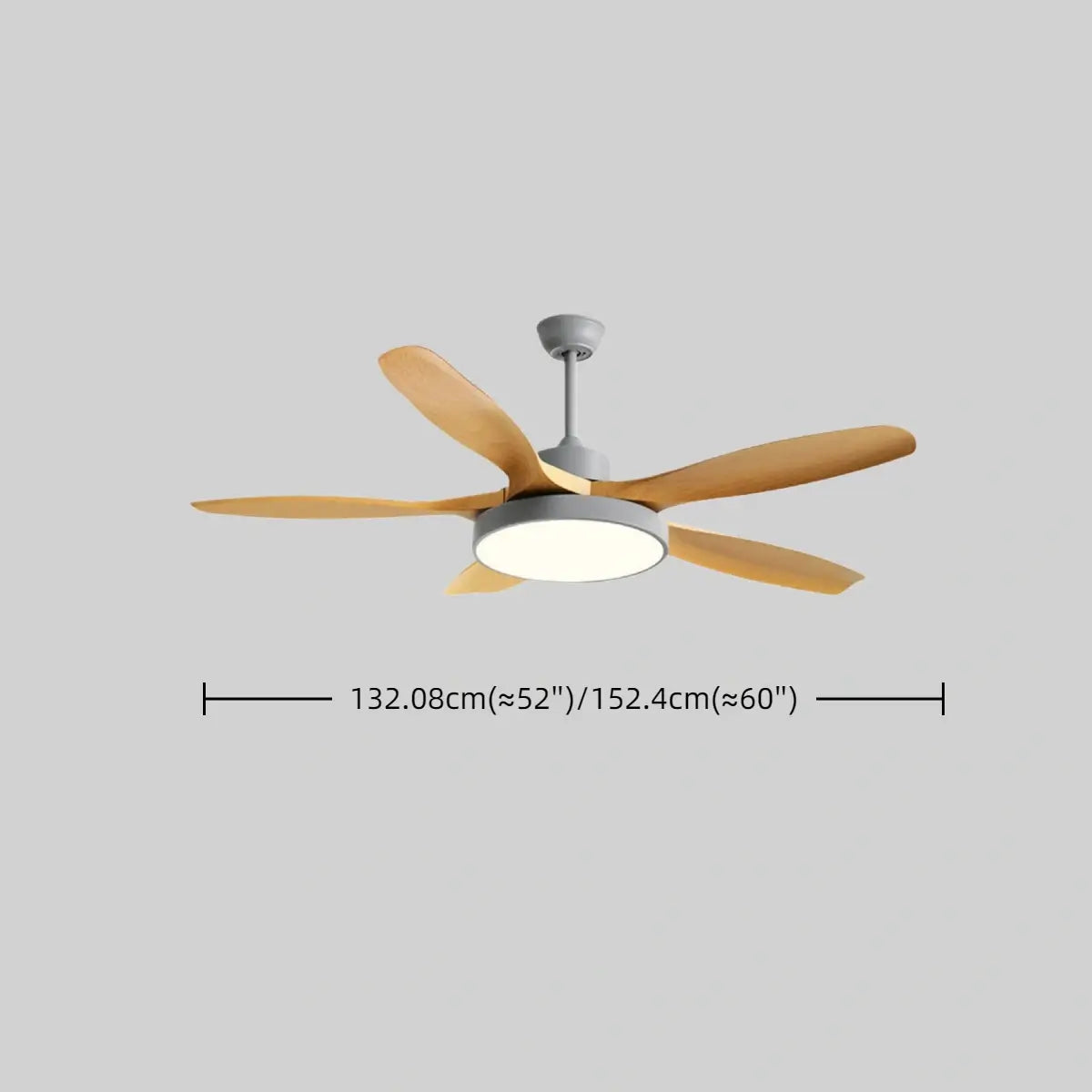 Vivara Scandinavian Large Ceiling Fan Light