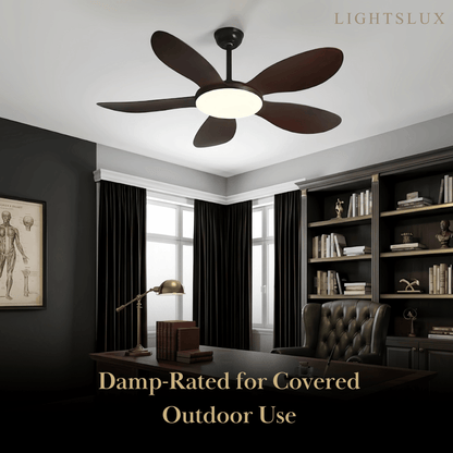Zenno Modern Ceiling Fan Light 