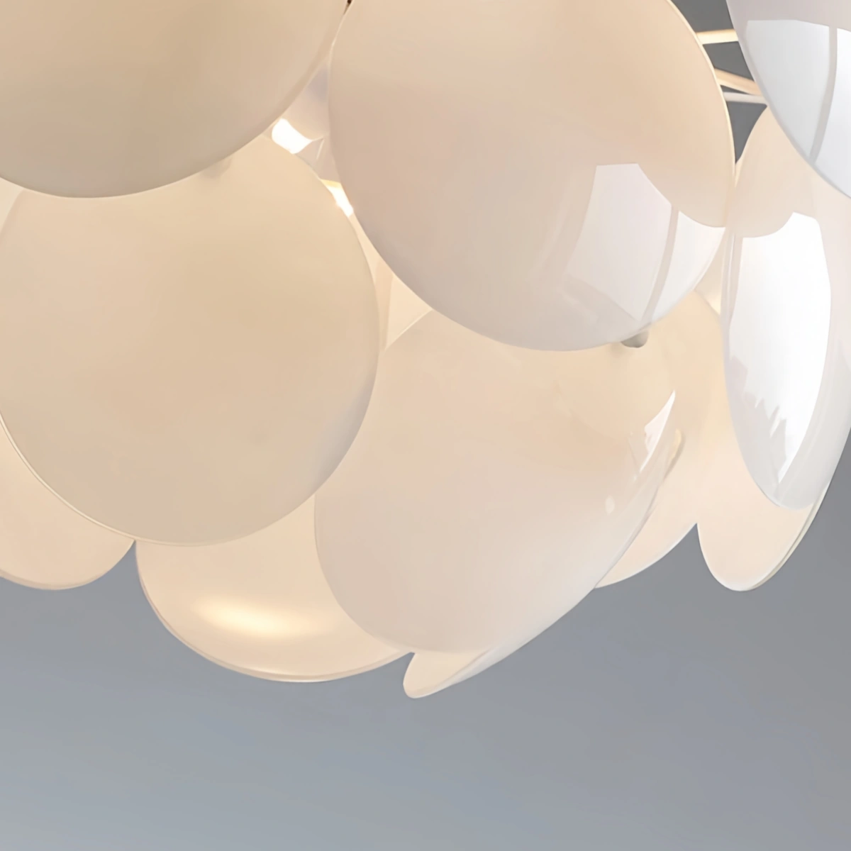 Lunara Modern Petal Glass Chandelier