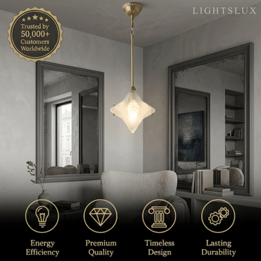 Lunara Modern Star Pendant Light 