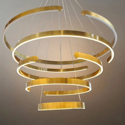 Vivara Modern Tiered Circular Chandelier