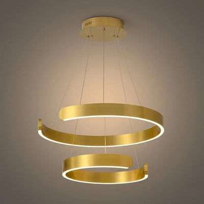 Vivara Modern Tiered Circular Chandelier