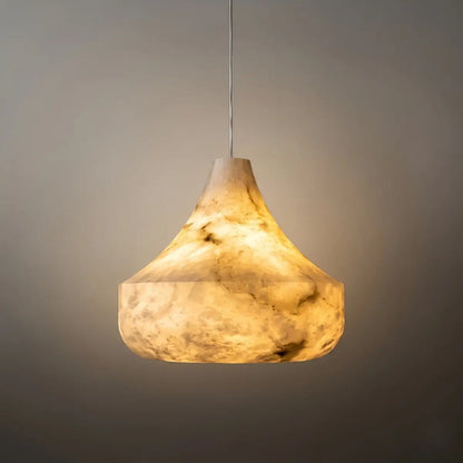 Alba Modern Alabaster Pendant Light4d0
