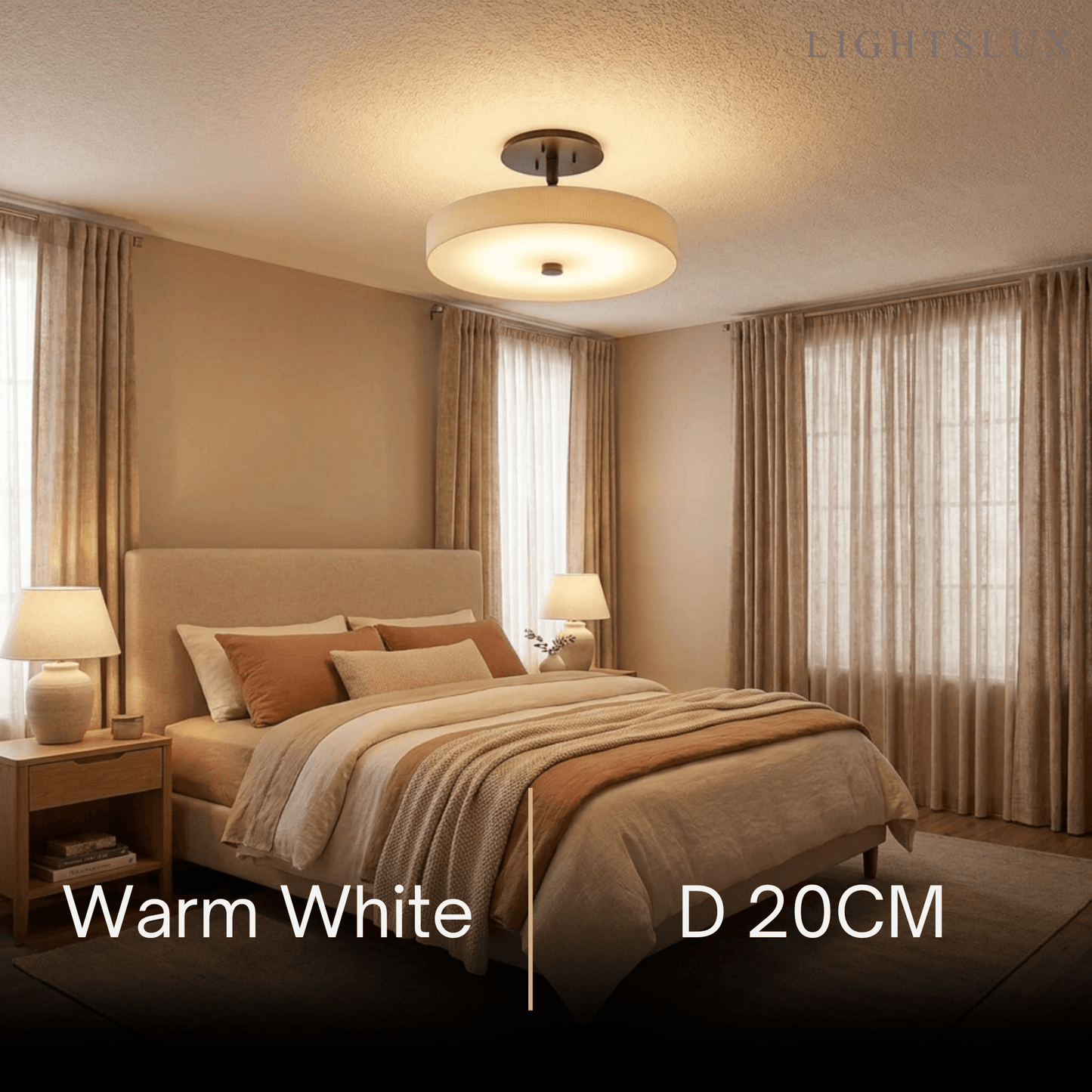 Alba Minimalist Ceiling Light – Alabaster & Brass