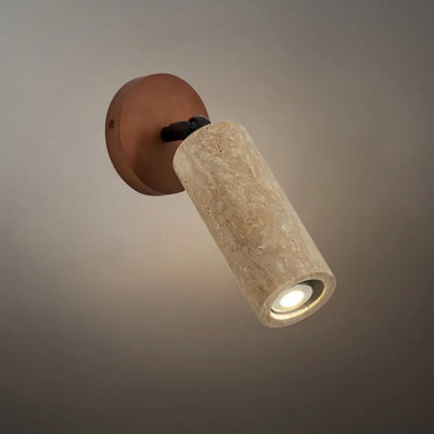 Strata Natural Travertine Pendant Light