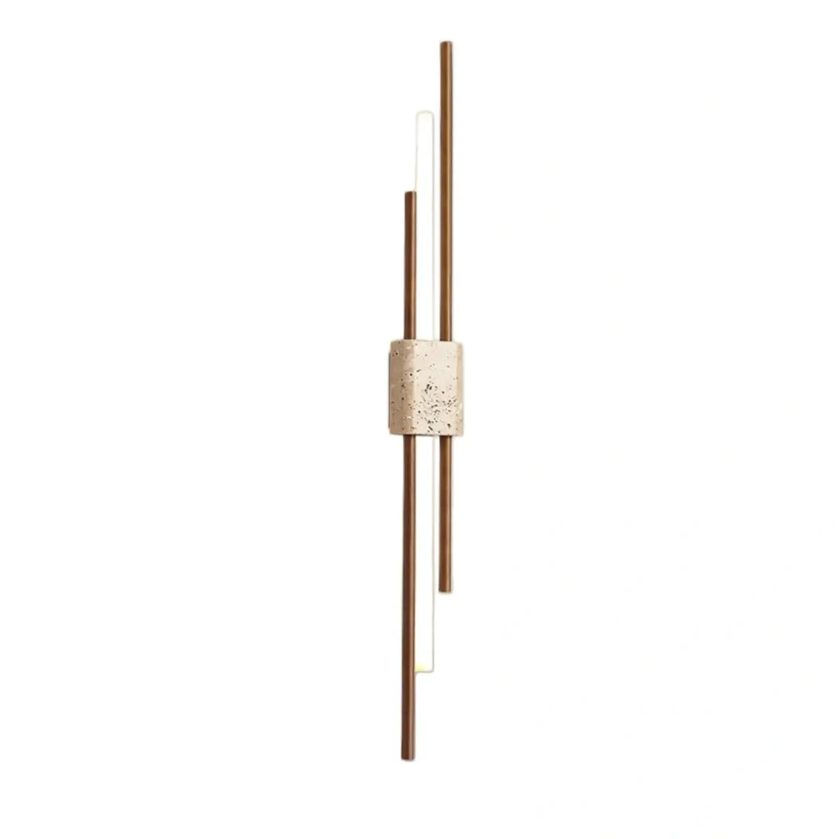 Strata Minimalist Travertine Wall Light