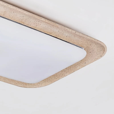 Strata Modern Travertine Ceiling Light