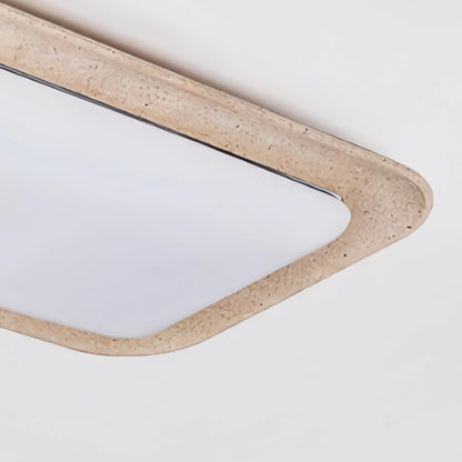 Strata Modern Travertine Ceiling Light