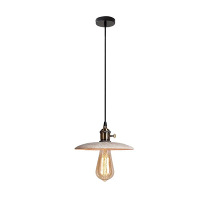 Strata Modern Minimalist Travertine Pendant Light 