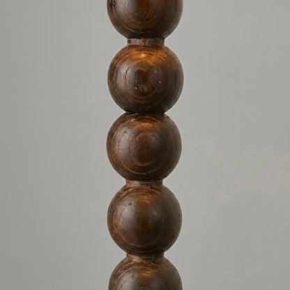 Bamburo Vintage Natural Wood & Rattan Table Lamp