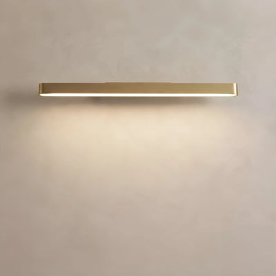 Minimalist Brushed Stainless Steel Wall Lamp -- Copper/Chrome/Black for Outdoor