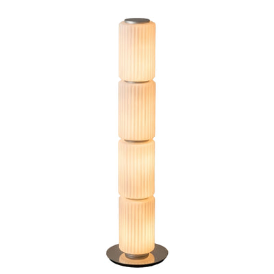  Vetro Modern Glass Column Floor Lamp