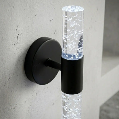 Lunara Modern Wall Lamp -- Iron & PVC Gold for Hallway