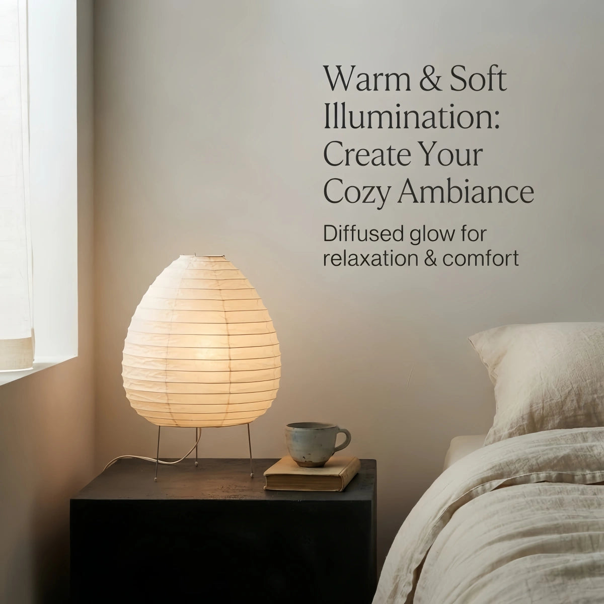 Minimalist Teardrop Table Lamp for Living Room1
