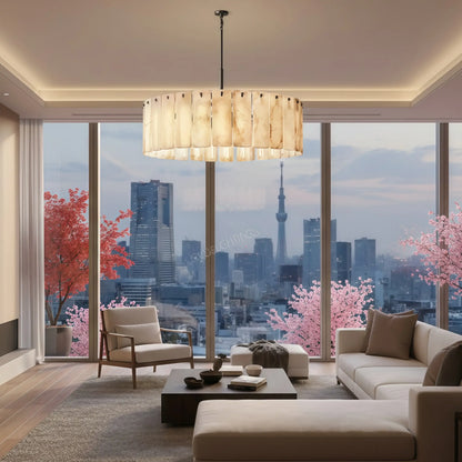 Round Chandelier 48D"- For Living Room/Dining Room