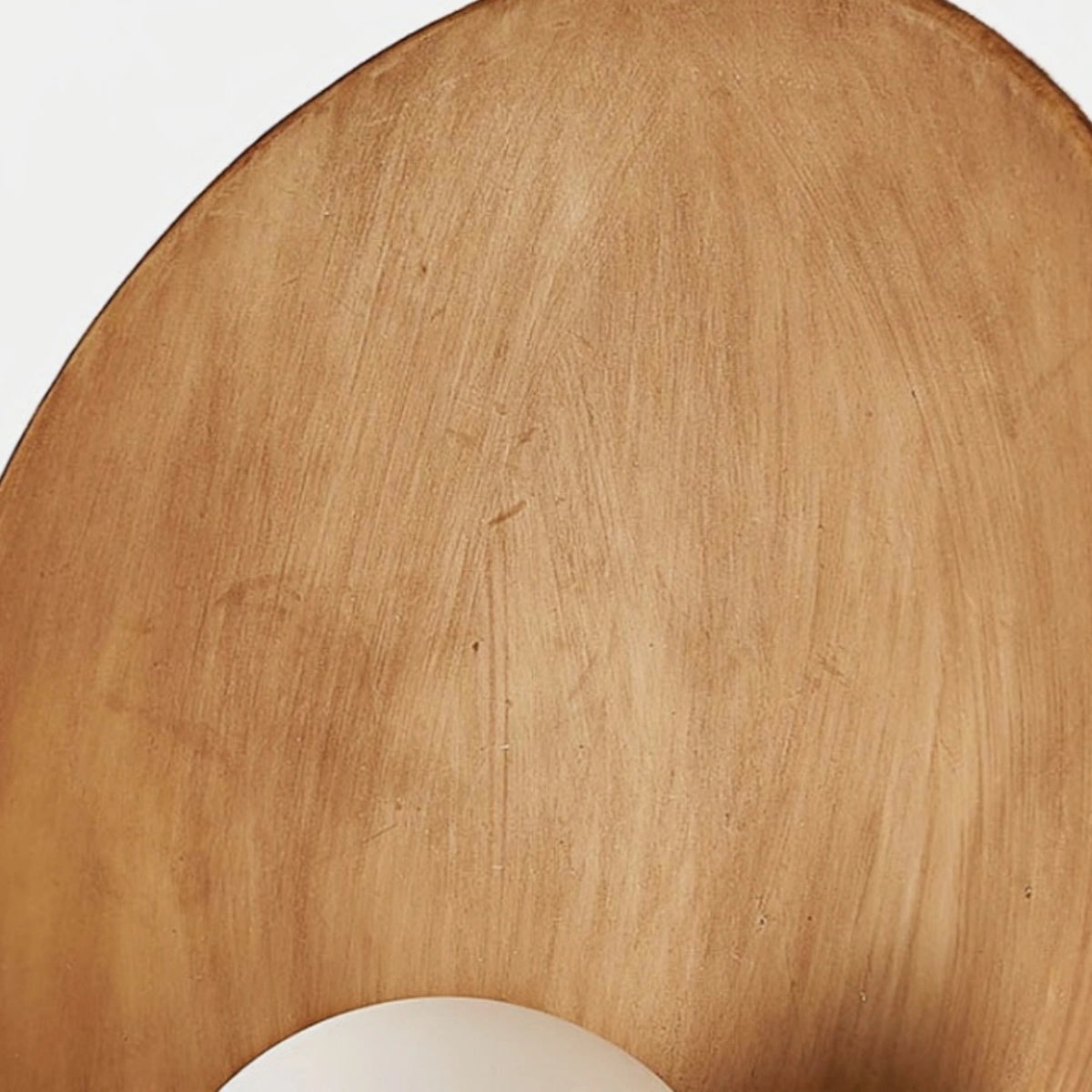 Zenno Minimalist Rustic Bowl Wall Lamp