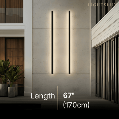 Outdoor LED Wall Light with Sensor - in 8 Size for Outdoor