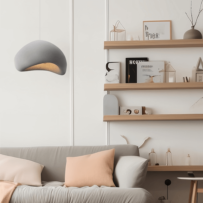 Modern Gray Pendant Light Living Room