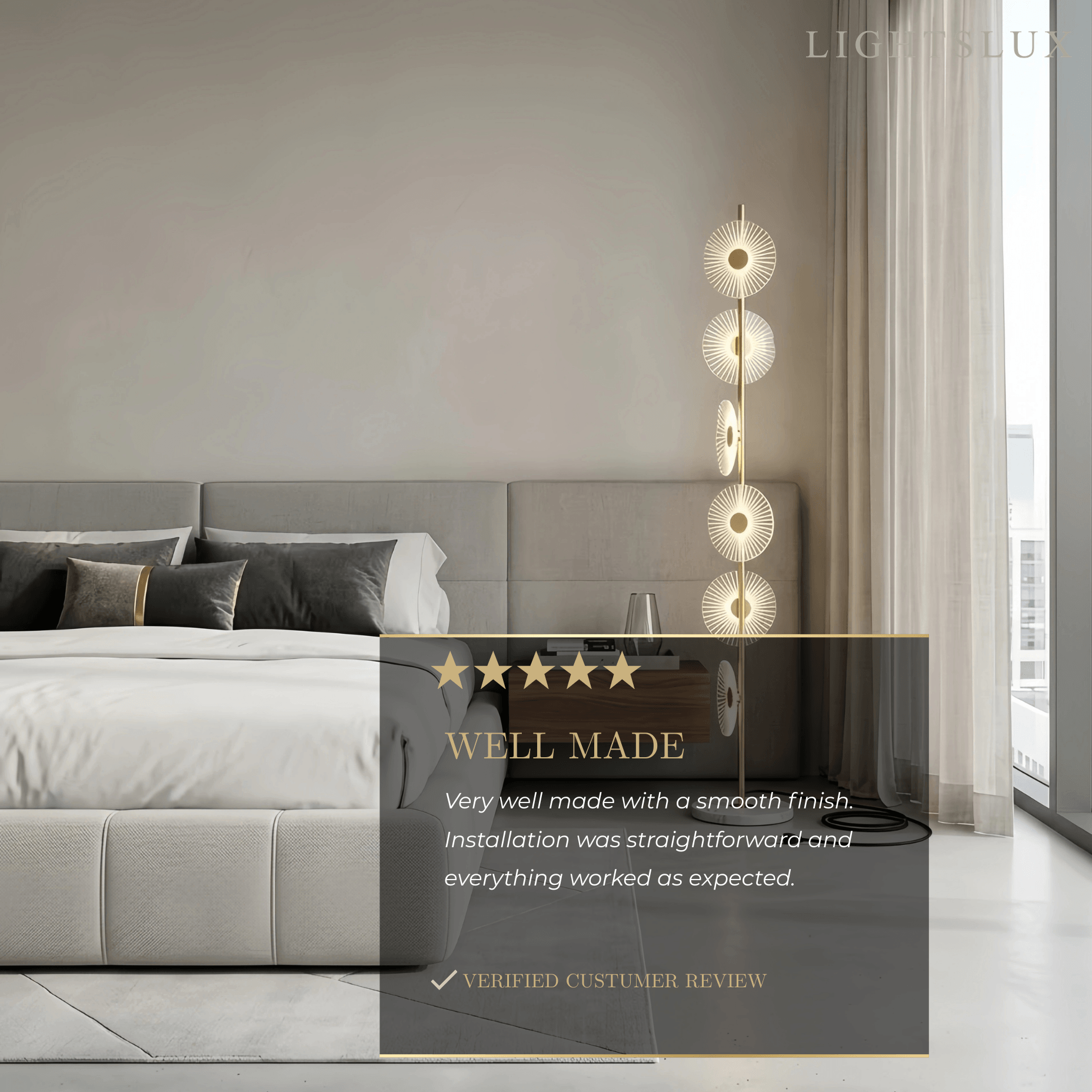Vivara Art Deco Floor Lamp 