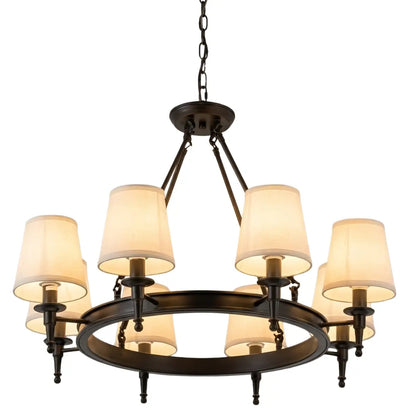Nebula Vintage Black Chandelier