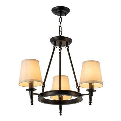 Nebula Vintage Black Chandelier