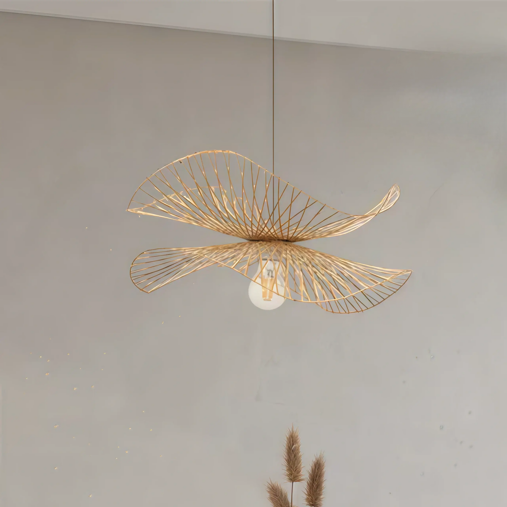 Bamburo Natural Rattan Pendant Light