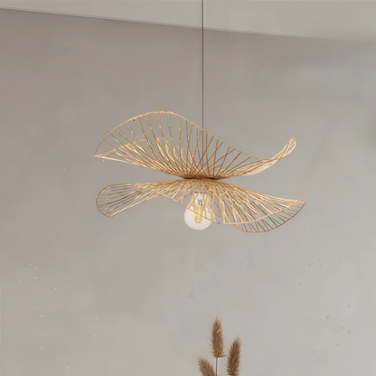 Bamburo Natural Rattan Pendant Light