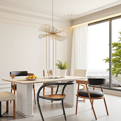 Natural Rattan Pendant Light – Handwoven