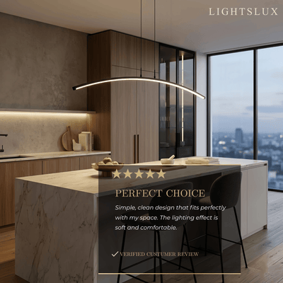 Arcato Minimalist Linear Pendant Light 