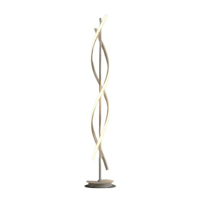  Arcato Modern Black & White Floor Lamp