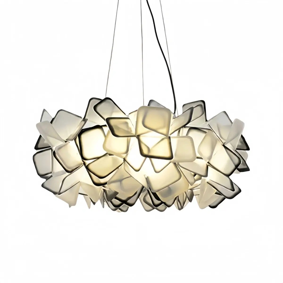 Lunara Art Deco Modern Multicolor Decorative Flower Acrylic Pendant Light