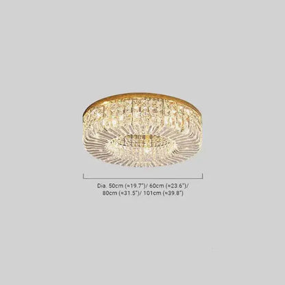 Ceiling Light – Chrome/Gold Finish 