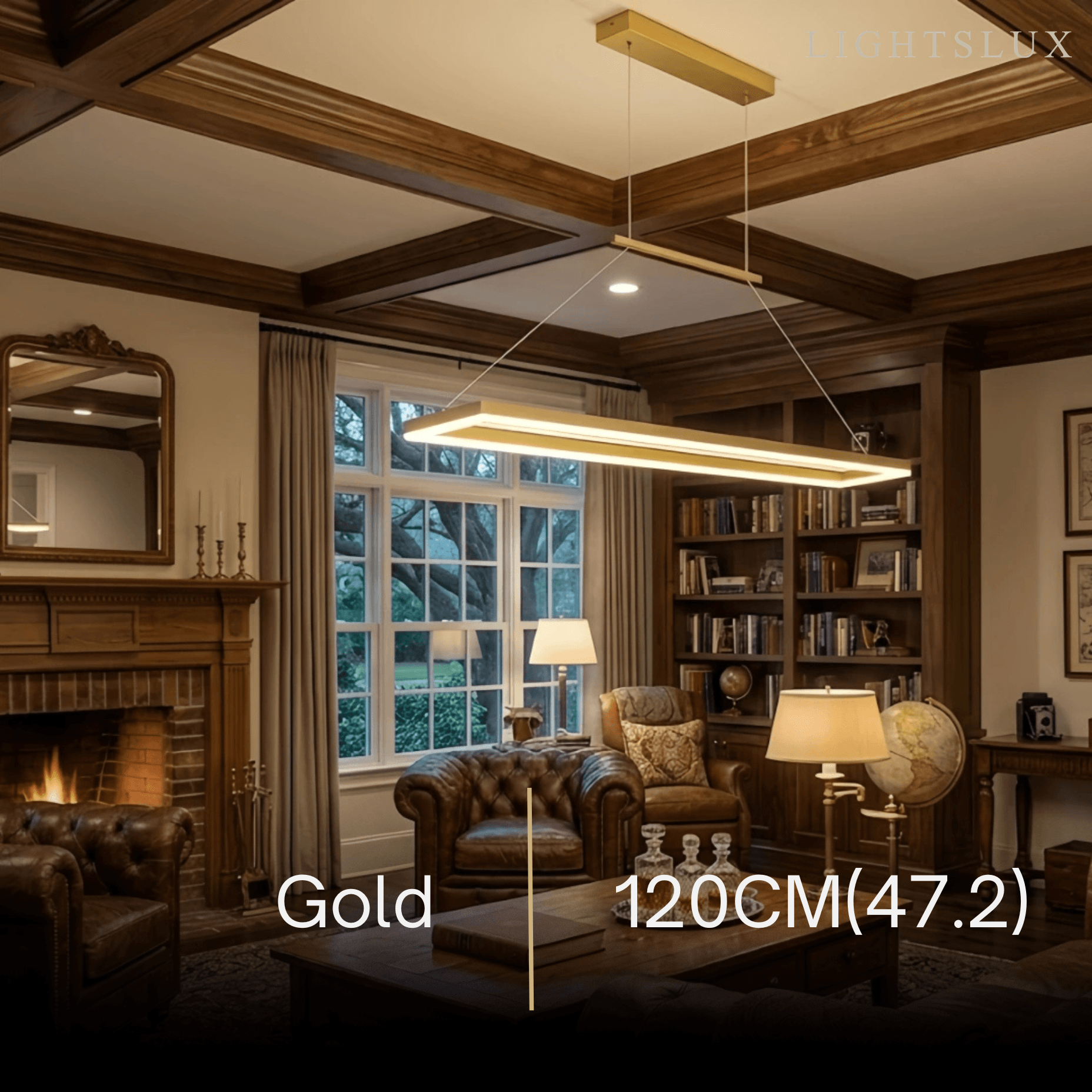 Excelis Luxury Rectangular Pendant Light