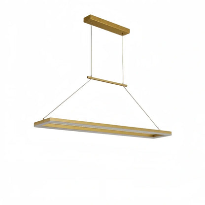 Excelis Luxury Rectangular Pendant Light 