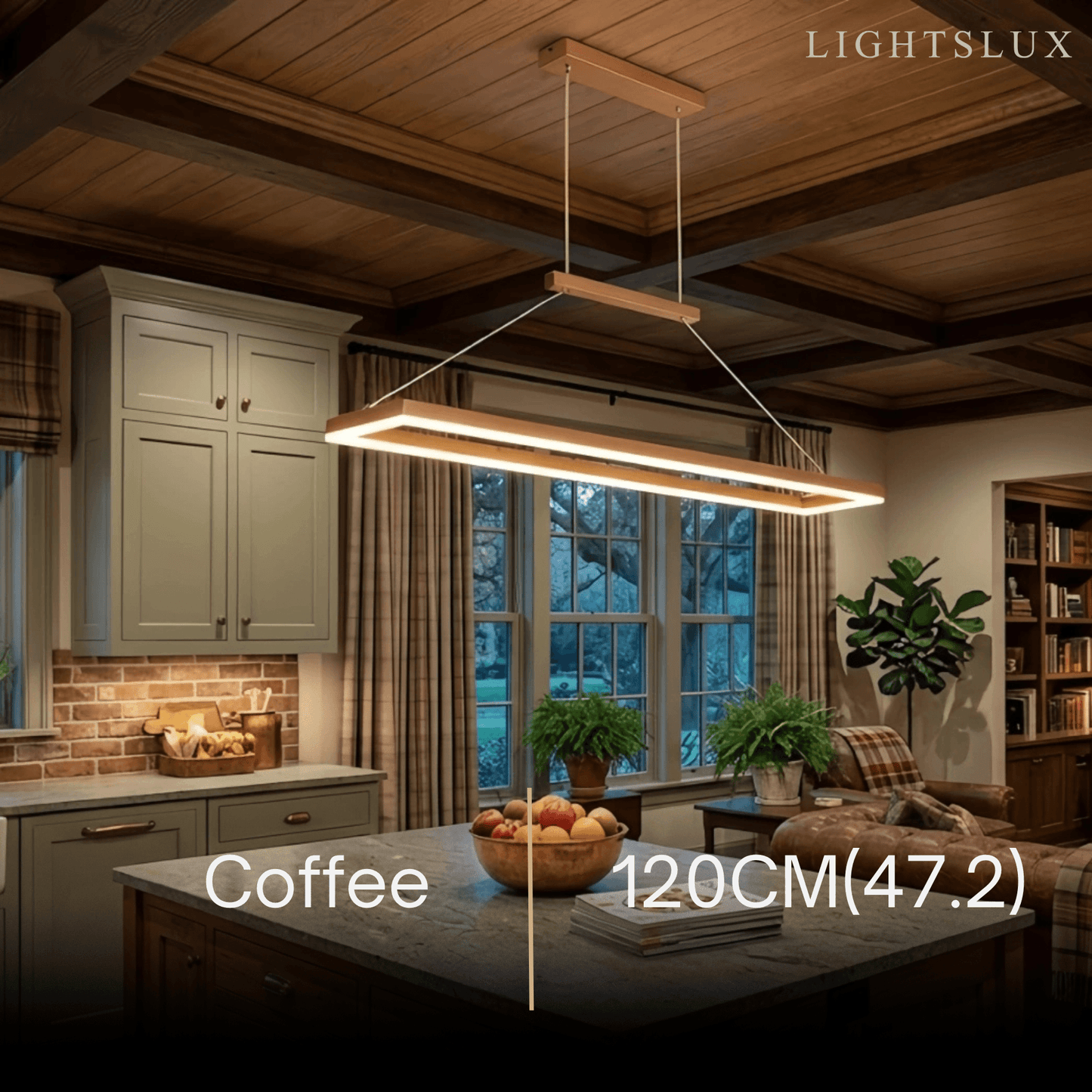Excelis Luxury Rectangular Pendant Light