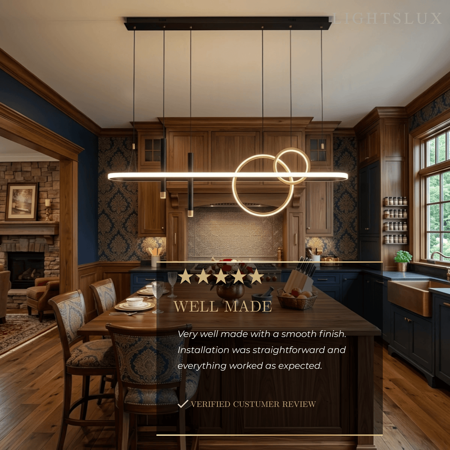 Arcato Modern Geometric Pendant Light