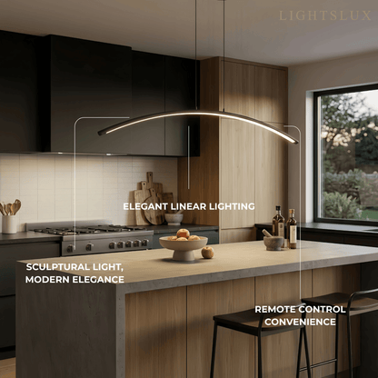 Arcato Modern Linear Pendant Light