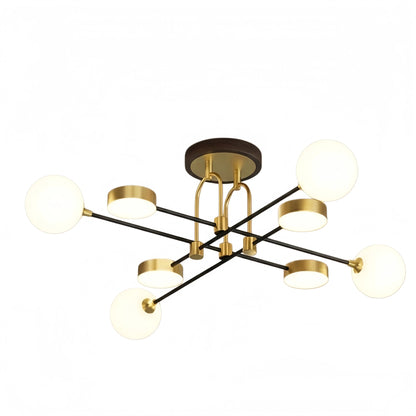Nebula Modern Gold Chandelier