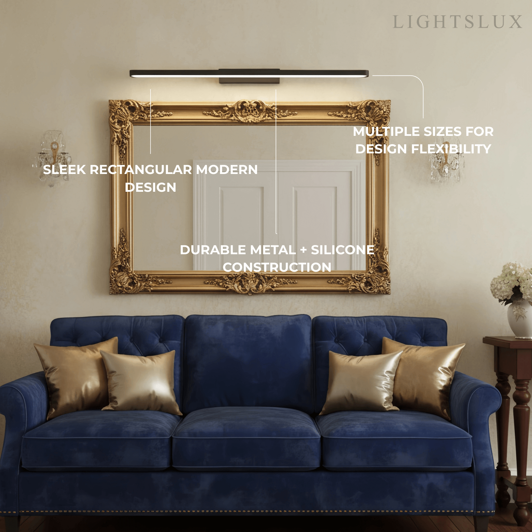 Modern Elliptical Wall Lamp